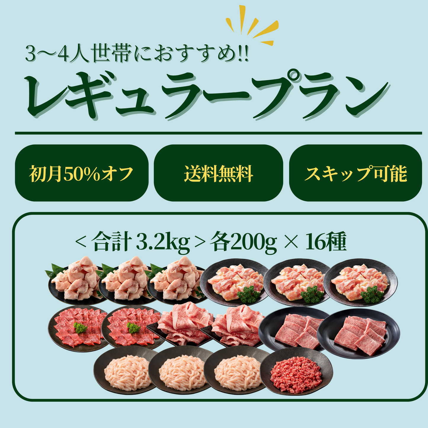 【新定期便】レギュラープラン